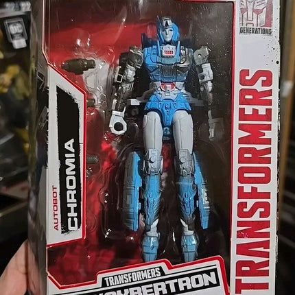 Hasbro Transformers Chromia Figure Deluxe Earthrise War For Cybertron Netflix