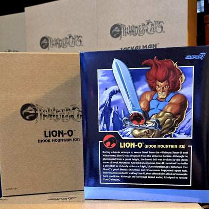 ThunderCats Ultimates Lion-O  (Hook Mountain Ice) 7-Inch Action Figure  Sealed 