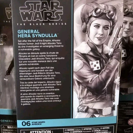 IN STOCK  Star Wars The Black Series 6-Inch Hera Syndulla (Ahsoka) Action Figure