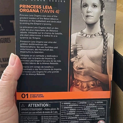 Star Wars Black Series Princess Leia Organa Yavin 4 6" Action Figure 