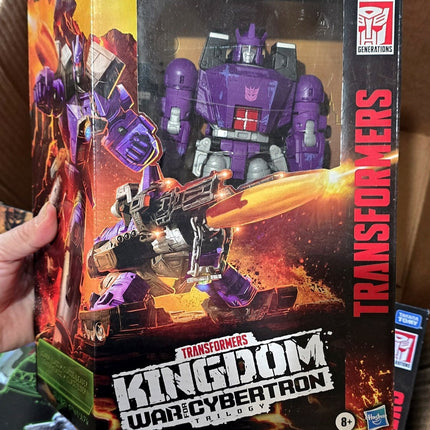 Transformers Kingdom War For Cybertron Galvatron Leader Figure