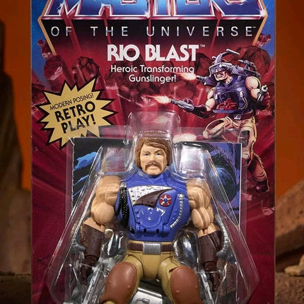 IN STOCK Masters Of The Universe Origins Rio Blast Action Figure 2025 