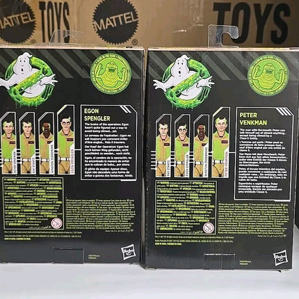 Ghostbusters: Plasma Series  Glow in The Dark Egon Spengler &Peter Venkman Set 2