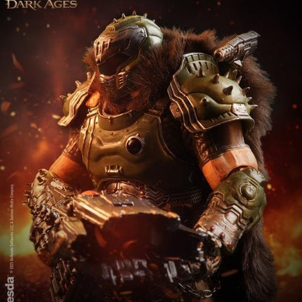 McFarlane DOOM The Dark Ages Doom Slayer 7" Deluxe Figure Elite Edition 