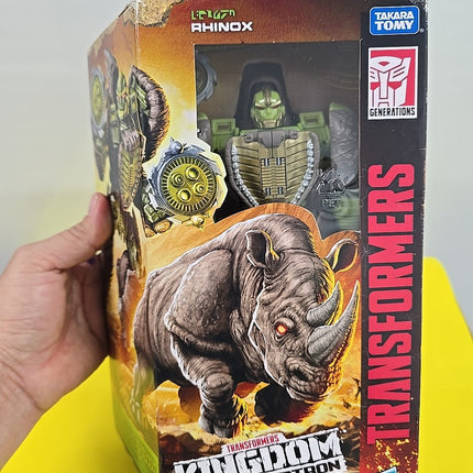 IN STOCK Transformers  War for Cybertron: Kingdom Voyager WFC-K27 Rhinox