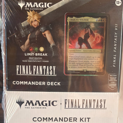 Limit Break Magic The Gathering Final Fantasy Commander Kit BRAND NEW SEALED