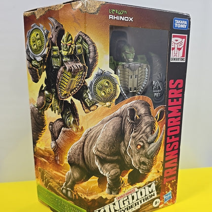 IN STOCK Transformers  War for Cybertron: Kingdom Voyager WFC-K27 Rhinox