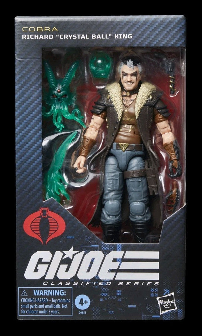 Presale GI Joe Classified Series Richard Crystal Ball King "Shipping in August"