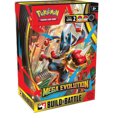 PRESALE Pokemon TCG Mega Evolution Built & Battle Deck Display (10 Decks) 09/25