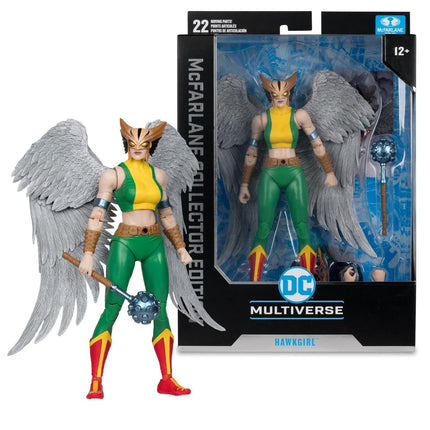 McFarlane DC Multiverse Hawk Girl Figure Collectors Edition Presale 08/2025