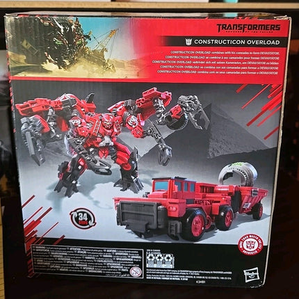 Transformers Studio Series Constructicon Overload 8.5" Action Figure 