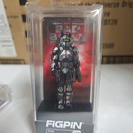 FiGPiN Star Wars: The Bad Batch - Tech # 769 Brand New Sealed 