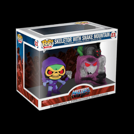 Funko Pop! Town Retro Toys: Masters of The Universe - Skeletor with Snake Mountain
