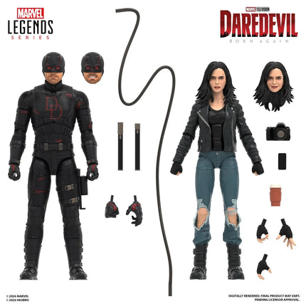 Marvel Legends Series Daredevil y Jessica Jones