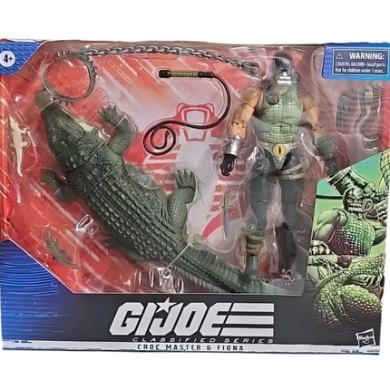 G.I. Joe Classified Croc Master & Fiona #38 Series 6" Action Figure