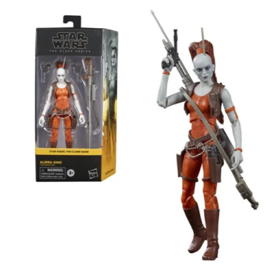 Star Wars Black Series Aurra Sing Clone Wars Action Figure