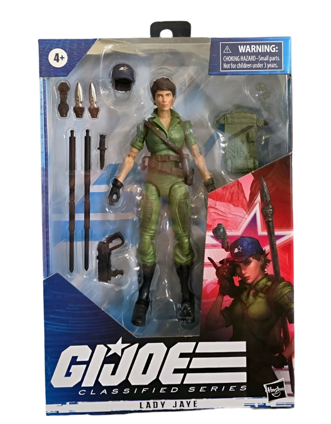 Hasbro G.I. Joe Classified Series Lady Jaye 6 inch Action Figure
