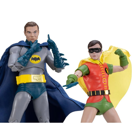 DC Multiverse Batman and Robin Batman Classic TV Series McFarlane Collector Edition #5 7-Inch Action Figure 2-Pack