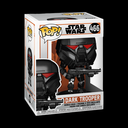 Funko POP Star Wars Dark Trooper #466 Vinyl Bobblehead The Mandalorian New