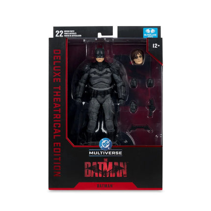 DC Multiverse Deluxe Theatrical Edition Wave 5 The Batman 2022 Batman 7-Inch Scale Action Figure