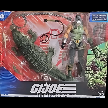 G.I. Joe Classified Croc Master & Fiona #38 Series 6" Action Figure