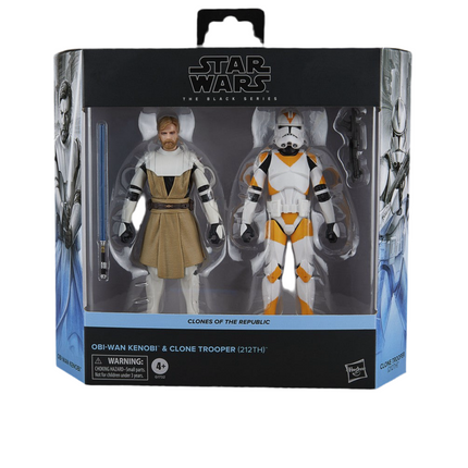 Star Wars Black Series Obi-Wan Kenobi and Clone Trooper 212