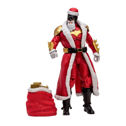 DC Multiverse McFarlane Vault Collection Wave 3 Batman Red Santa Suit 7-Inch Scale Action Figure