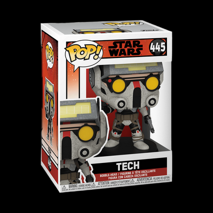 Funko POP! Star Wars The Bad Batch: Tech Vinyl Figure #445