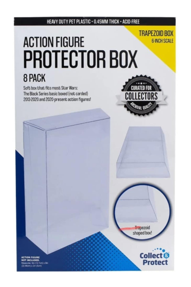 Protector Box with Angled Side 8-Pack ,