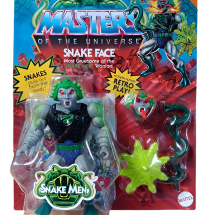 Masters of the Universe Snake Face Deluxe 5.5  Action Figure