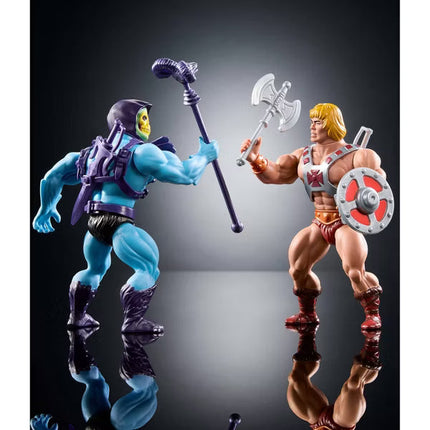 Masters of the Universe Origins Retro Punching He-Man and Skeletor 80th Anniversary Mattel