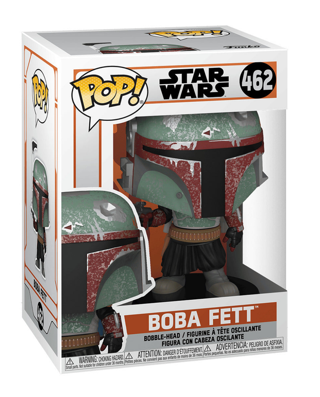 Funko Pop! Star Wars: The Mandalorian - Boba Fett Vinyl Bobblehead Figure #462