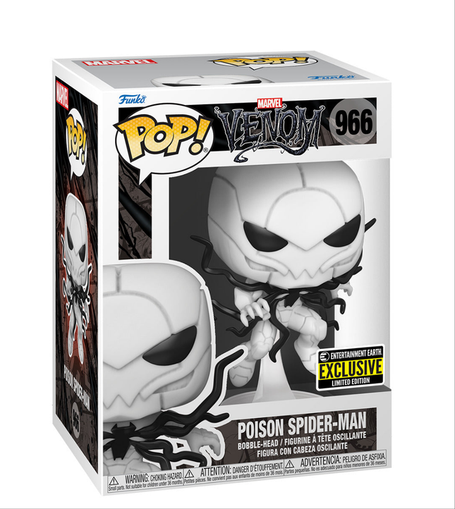 Funko Pop!: Poison Spider-Man #966 (Entertainment Earth Exclusive Limited)