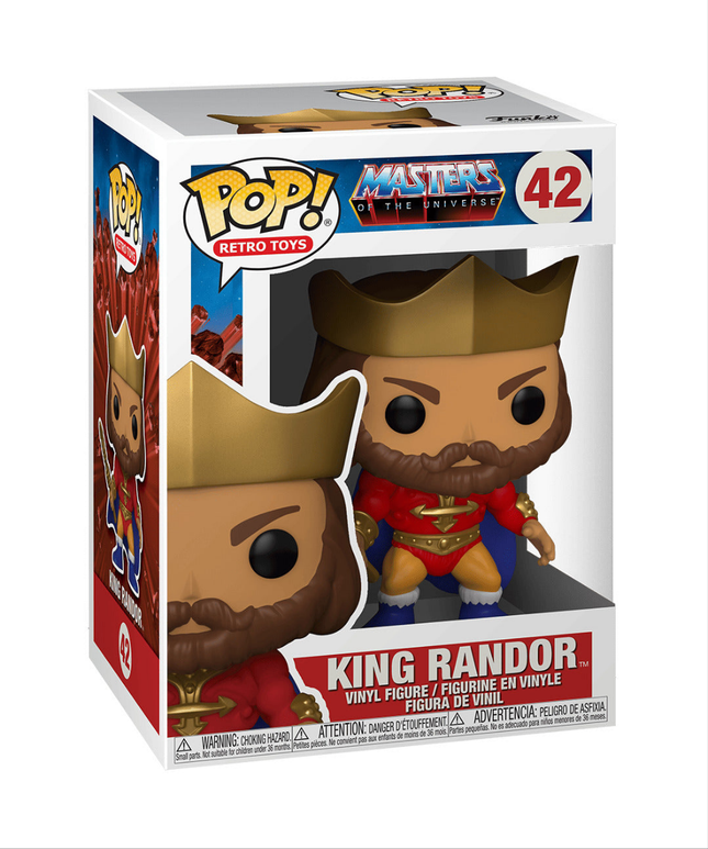 Funko POP! Retro Toys Masters of the Universe King Randor 3.75" Vinyl Figure