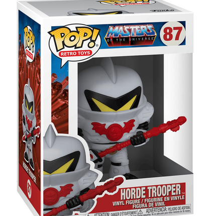 Funko POP! Retro Toys Masters of the Universe S3 Vinyl Figure -HORDE TROOPER #87