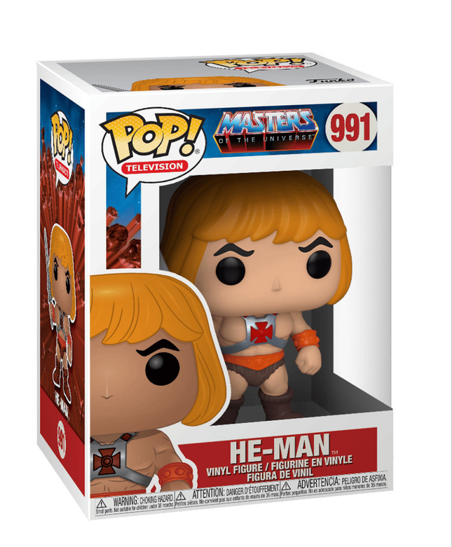 Funko Pop! Animation: Masters of The Universe - He-Man Vinyl Figure