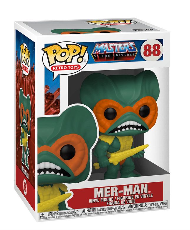FUNKO POP! VINYL: Masters of the Universe - Mer-man [New Toy] Vinyl Figure