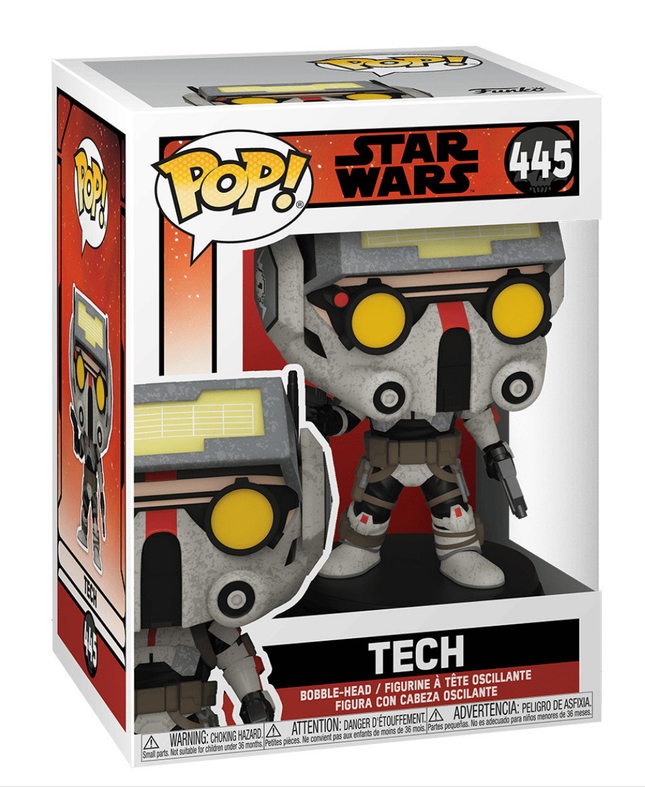 Funko POP! Star Wars The Bad Batch: Tech Vinyl Figure #445
