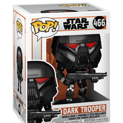 Funko POP Star Wars Dark Trooper #466 Vinyl Bobblehead The Mandalorian New