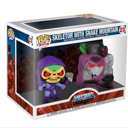 Funko Pop! Town Retro Toys: Masters of The Universe - Skeletor with Snake Mountain