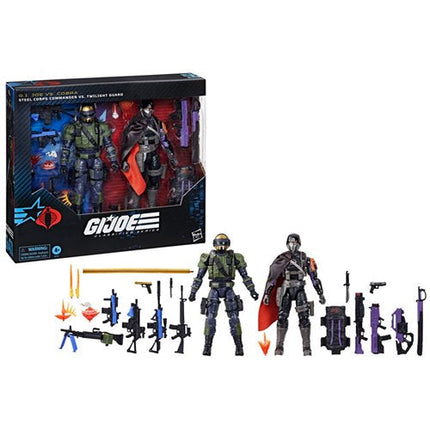 G.I. Joe Classified Series Steel Corps Commander Vs. Twilight Guard 6-Inch Action Figures