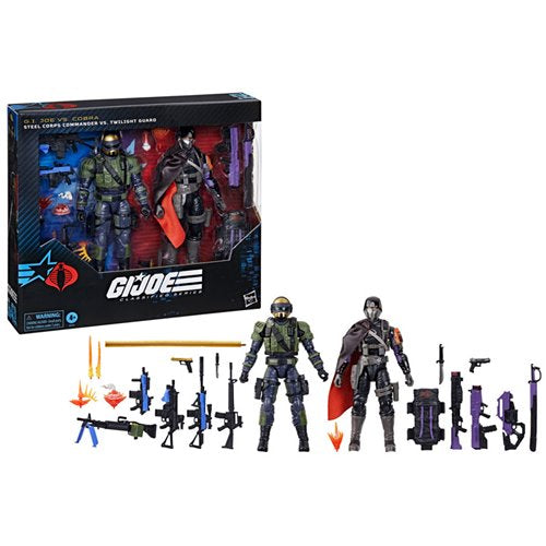 G.I. Joe Classified Series Steel Corps Commander Vs. Twilight Guard 6-Inch Action Figures