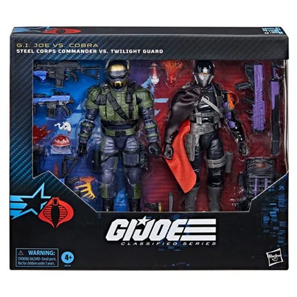 G.I. Joe Classified Series Steel Corps Commander Vs. Twilight Guard 6-Inch Action Figures