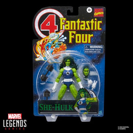 Fantastic Four Retro Marvel Legends She-Hulk 6-Inch Action Figure