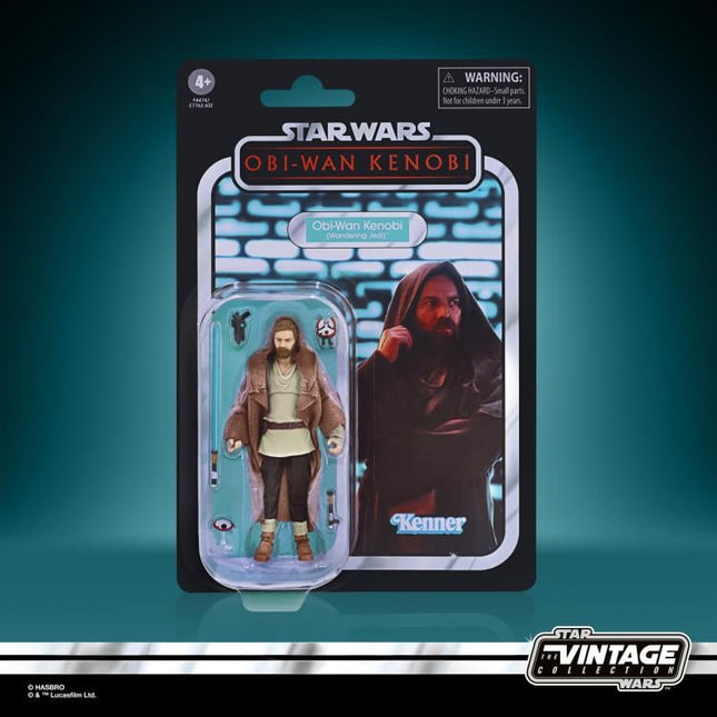 Star Wars The Vintage Collection Obi-Wan Kenobi Wandering Jedi  Action Figure