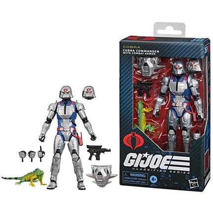 G.I. Joe Classified Series Cobra Commander with Combat Armor 6-Inch Action Figure