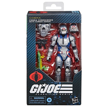G.I. Joe Classified Series Cobra Commander with Combat Armor 6-Inch Action Figure