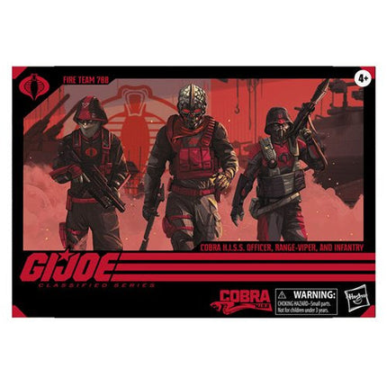 G.I. Joe Classified Series Cobra H.I.S.S. - Fire Team 788 6-Inch Action Figure Set