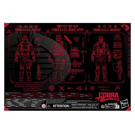 G.I. Joe Classified Series Cobra H.I.S.S. - Fire Team 788 6-Inch Action Figure Set