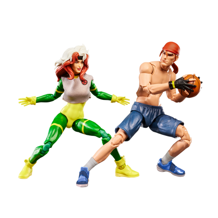 Marvel Legends Series Gambit and Marvel's Rogue